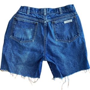 Vintage Calvin Klein Denim Shorts Bermuda Length
